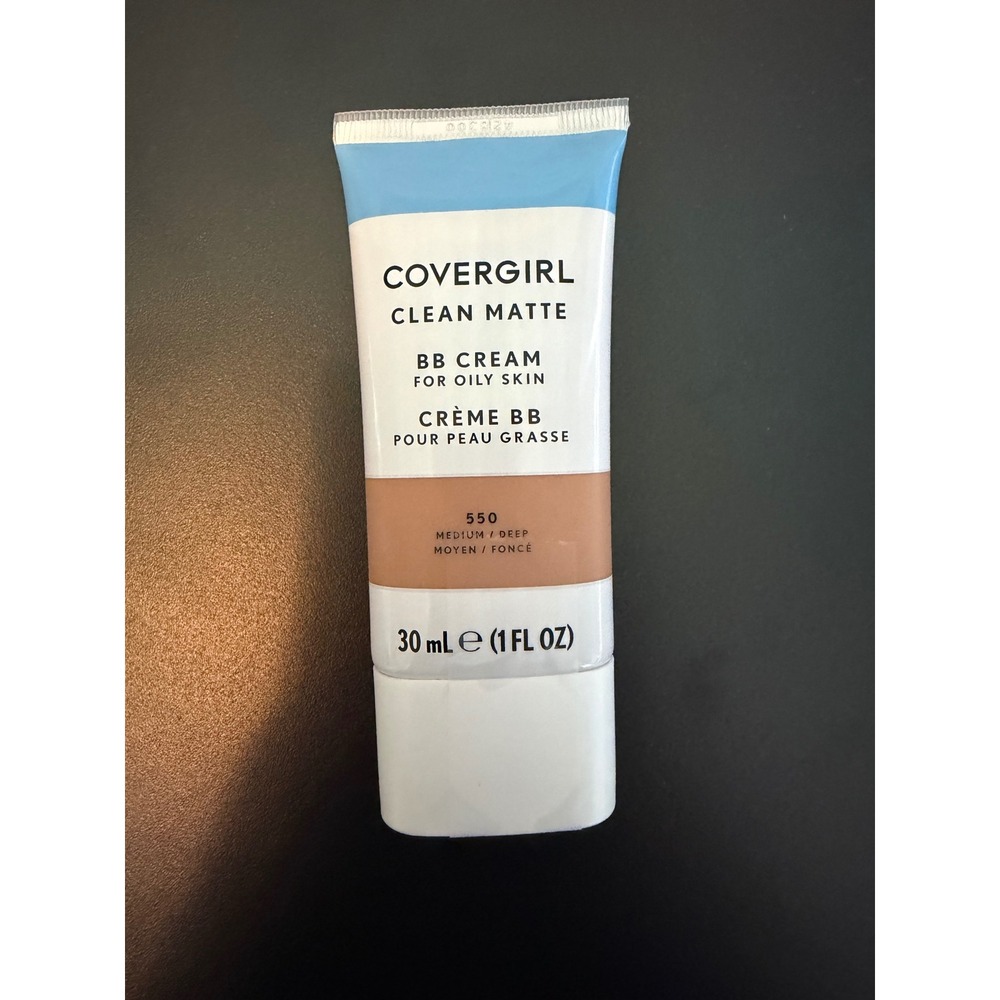 Covergirl Clean Matte BB Cream For Oily Skin 550 Medium / Deep 1 fl oz 30ml‎ NEW
